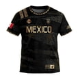 thumbnail image 3 of 2026 New Mexico Soccer Jersey Kids, Mexican Jersey Soccer T-Shirt, Mexico National Team Pattern Crew Neck Short Sleeve Athletic Casual Football Top for Kids, 3 of 9
