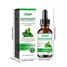 thumbnail image 4 of 60ml Peppermint Body Essential Oil for Massage & Aromatherapy, Handmade, Cool & Fresh Body Oil, 4 of 6