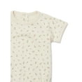 thumbnail image 2 of easy-peasy Baby Short Sleeve French Terry Print Bodysuit, Sizes 0-24 Months, 2 of 5