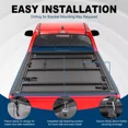 thumbnail image 5 of MOSTPLUS Tri-Fold 6FT Truck Bed Soft Tonneau Cover for 2005-2015 Toyota Tacoma Waterproof, 5 of 5