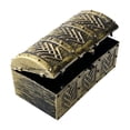 thumbnail image 2 of Chests 1pcs Vintage Jewelery Box Games Toy Set For Children Play Decor Store Gold Gems/ Pirate treasure chest toy treasure chest, 2 of 8
