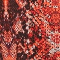 thumbnail image 4 of Crystal Doll Robe Moulante Imprimé Python pour Femmes, Rouge, Très Petit, 4 of 4