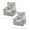 2Pack Grey, variant on 2Pcs Folding Children'S Sofa Backrest Armchair 2 In 1 Folding Children'S Sofa Cute Cartoon Lazy Sofa Baby Chairs Comfy Foldable Couch & Reading Chair Without Padding Or Padding Core Sofa Cover