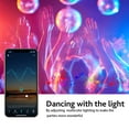 thumbnail image 3 of 10W Smart Light Bulb Wi-Fi LEDs Bulbs 2700K-6500K RGBW E27 Voice Control Timer for Home Party Decor (2 Packs Light Bulb +1 Remote Control ), 3 of 8