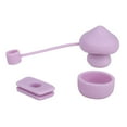 thumbnail image 3 of Juego Tapones Silicona para Derrames Setas () Color Morado, 3 of 4