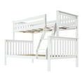 thumbnail image 3 of Plank+Beam Solid Wood Twin over Full Bunk Bed, No Box Spring Needed, 3 of 9