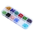thumbnail image 2 of SOPOTUTU 720-Piece Glass Crystal Beads Assorted Colors for Jewelry Making and Crafting, 2 of 8