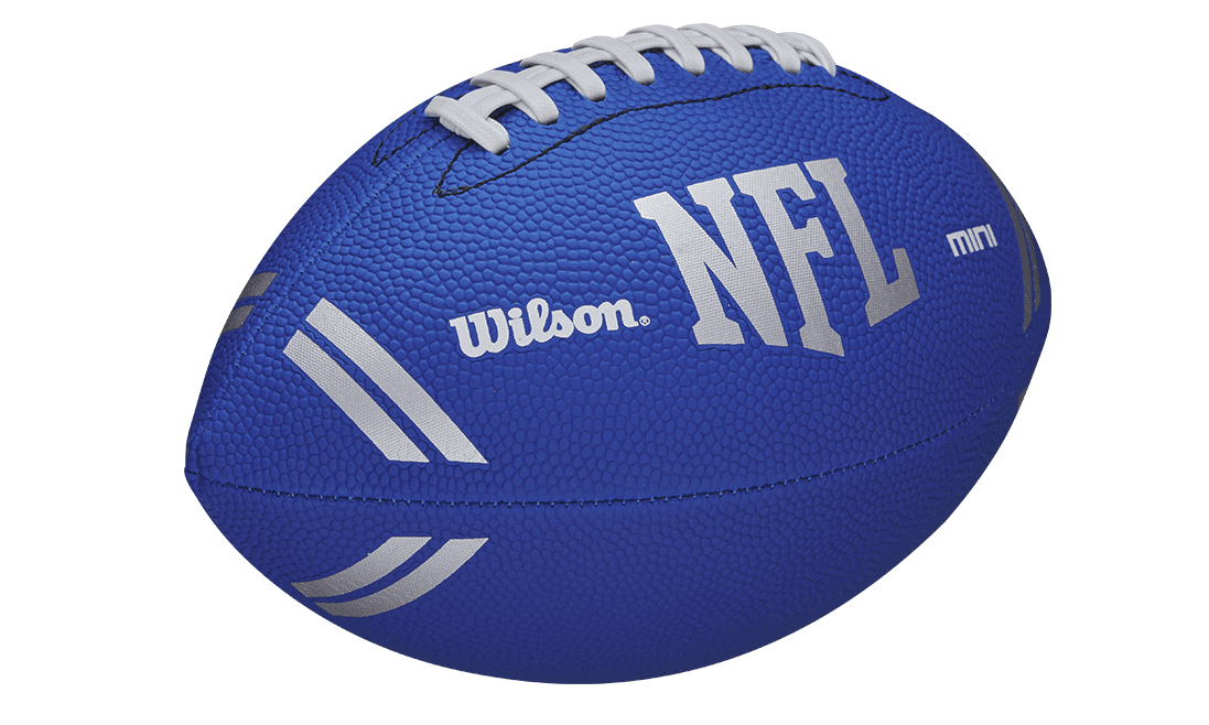 Wilson NFL Mini Football, Blue