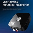 thumbnail image 3 of NFC Bluetooth 5.3 Audio Receiver 3.5mm AUX RCA Stereo HIFI Music Wireless Adapter USB U-Disk Play Remote Control, 3 of 5