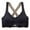 Black, variant on Yammkia Sport Bras for Women Sports Bras for Women Gym Yoga Crop Tops Workout Running Athletic Tank Built in Support Padded Bra Longline (Green,L)