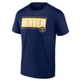 thumbnail image 2 of Men's Fanatics Navy Denver Nuggets Box Out T-Shirt, 2 of 3
