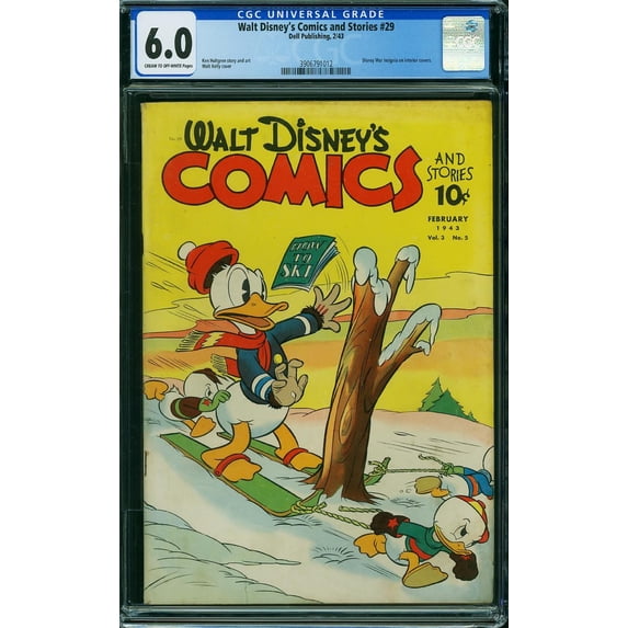 Walt Disney's Comics and Stories #29 - CGC 6 Comic Book