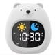 thumbnail image 1 of Reloj Despertador para Niños con Forma de Oso, Reloj de Entrenamiento para Dormir para Niños Pequeños, Luz de Noche Táctil para el Dormitorio de los Niños, 1 of 5