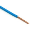 thumbnail image 2 of 10 Feet (3 Meter) - Insulated Solid Copper THHN / THWN Wire - 10 AWG, Wire is Made in the USA, Residential, Commerical, Industrial, Grounding, Electrical rated for 600 Volts - In Blue, 2 of 9