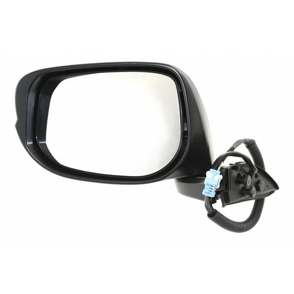 For Honda Fit 2009 10 11 12 2013 Door Mirror Driver Side | Power | Non-Heated | Textured | HO1320246 | 76258-TK6-A01, 76251-TF0-E01