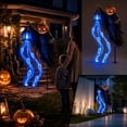 thumbnail image 4 of Mivyn Halloween Soul Harvester Animated Garden Light,Solar Waterproof Ghost Stake Light with Glowing Ghost Souls, Spooky Blue LED Light for Outdoor Garden Halloween Decor, 4 of 6