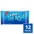 thumbnail image 2 of OREO Thins Chocolate Sandwich Cookies, 12 - 10.1 oz Packs, 2 of 17