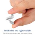 thumbnail image 3 of EXHUMKY 50Ud Clips Metálicos Para Gabinetes Con Soporte Resistente Para Archivadores Y Estanterías, 3 of 7