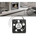 thumbnail image 4 of High-temperature Axial Fan For Fireplace - Insertable, Metal Blades, Silent, Universal (120 X 120 X 38mm), 4 of 5