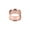 Rose Gold, variant on SmartBy 1Pc Ear Expander Solid Color Skin-friendly Stainless Steel Double Flared Ear Gauges for Men Women