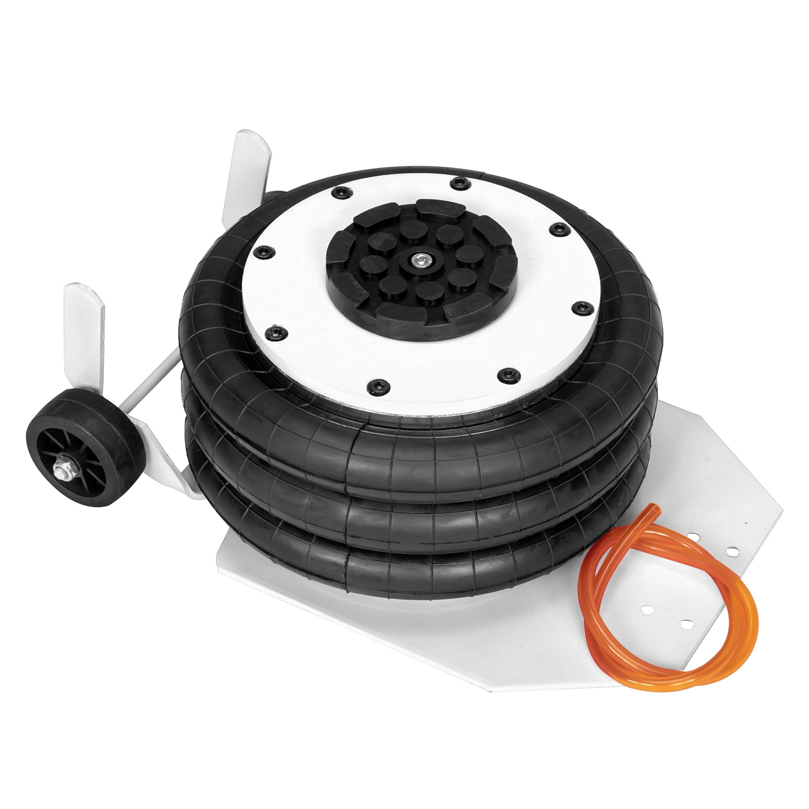 3T Round Handle AirBag Jack, White