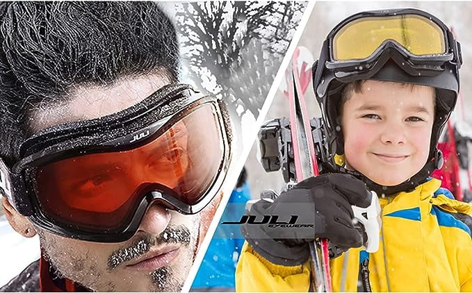 JULI Ski Goggles,Snow Snowboard Goggles for Men Women Snowmobile Skiing Skating BBS