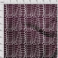thumbnail image 3 of oneOone Viscose Jersey Wine Fabric Snake Animal Skin Diy Clothing Quilting Fabric Print Fabric By Yard 60 Inch Wide, 3 of 5