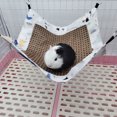 thumbnail image 4 of Hamster Cage Hammock Reversible: Hamster Swing Bed Small Animal Hanging Hammock, 4 of 4