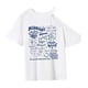 thumbnail image 4 of Camiseta para mujer, ropa informal transpirable de verano, camisa con cuello redondo para el trabajo en la calle L, 4 of 7