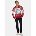 thumbnail image 2 of Naruto Men's & Big Men's Traditional Ugly Christmas Sweater Graphic Fleece Sweatshirt, Sizes S-2XL, 2 of 5