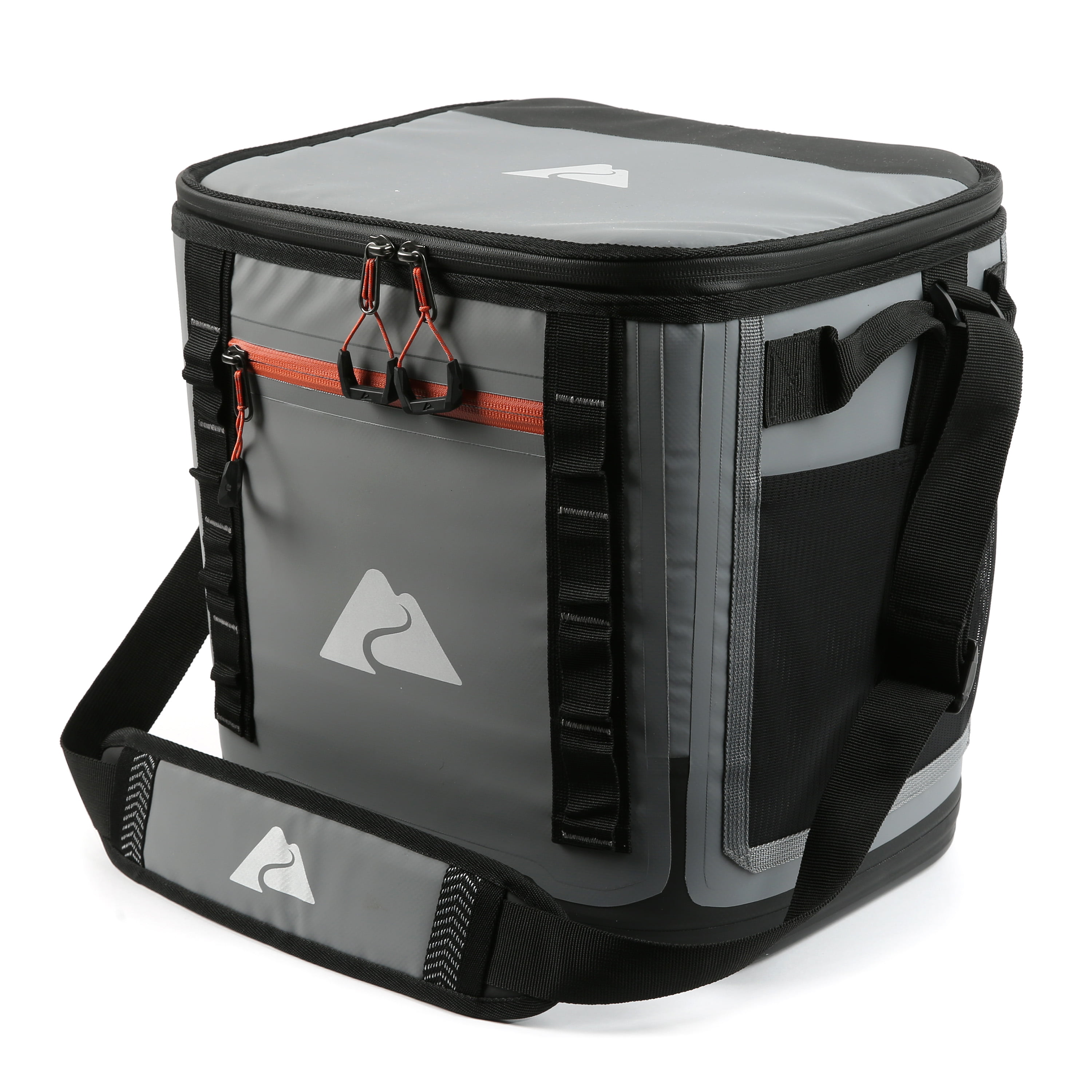 Ozark Trail 24 Can Welded Cooler, Hard Liner Cooler with Microban®, Gray