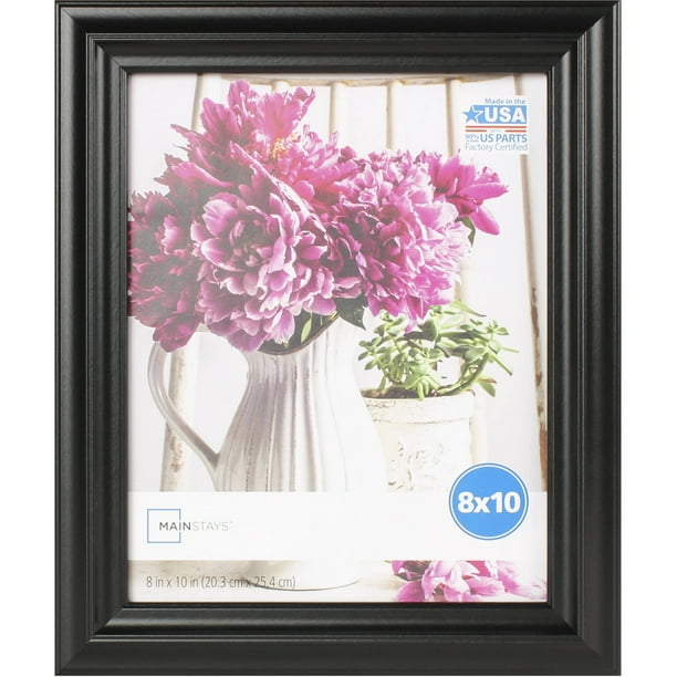 Mainstays 8" x 10" Black Traditional Document Frame