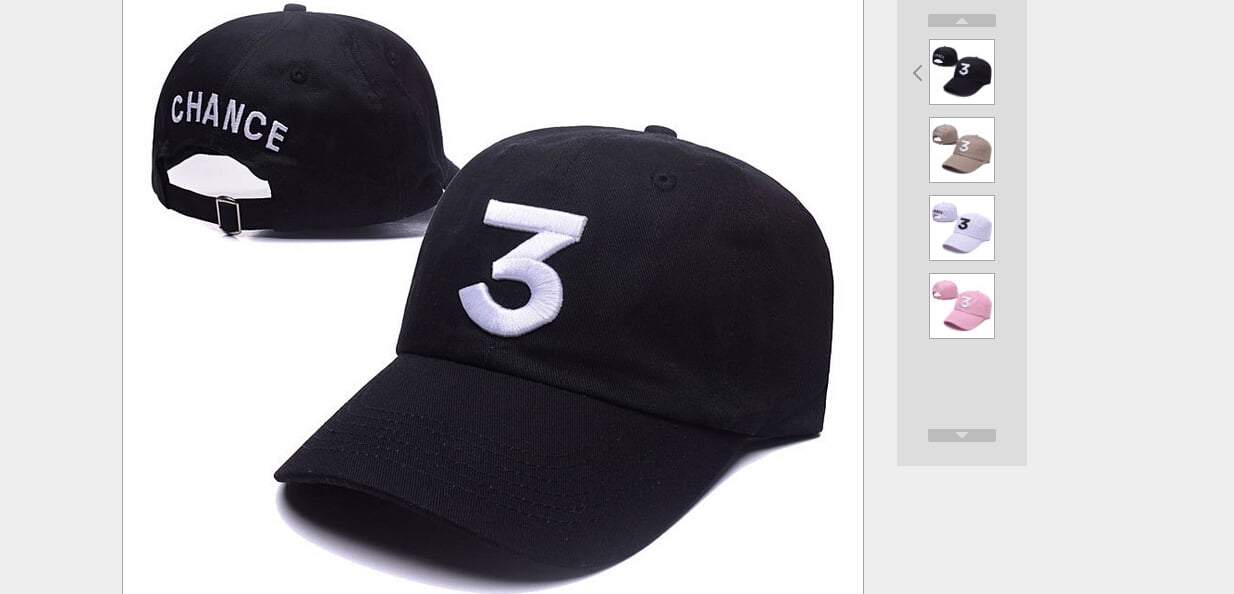 Chance The Rapper 3 Dad Hat Baseball 