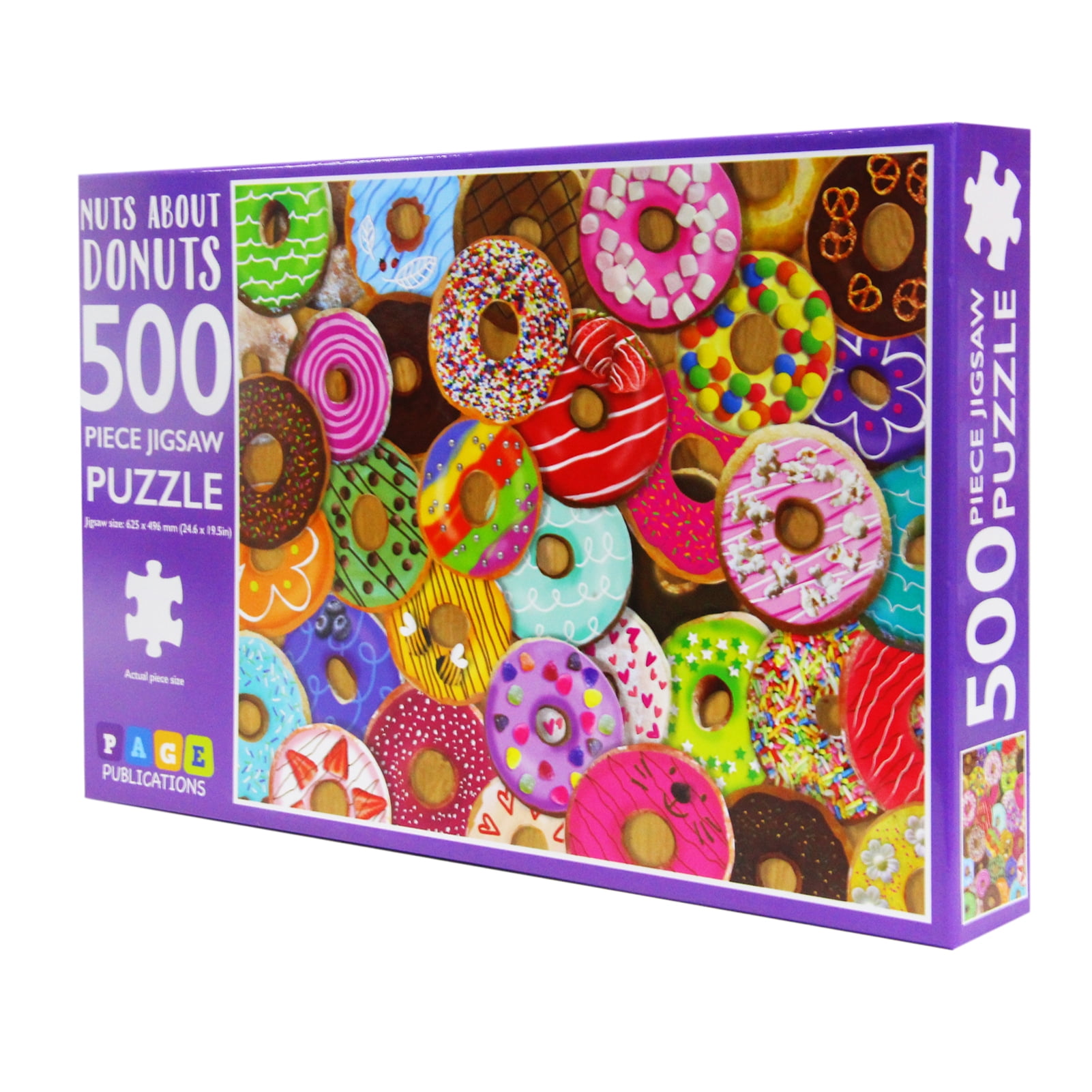 Page Publications Collection Nuts About Donuts Puzzle Games  Jigsaw Puzzles 500 