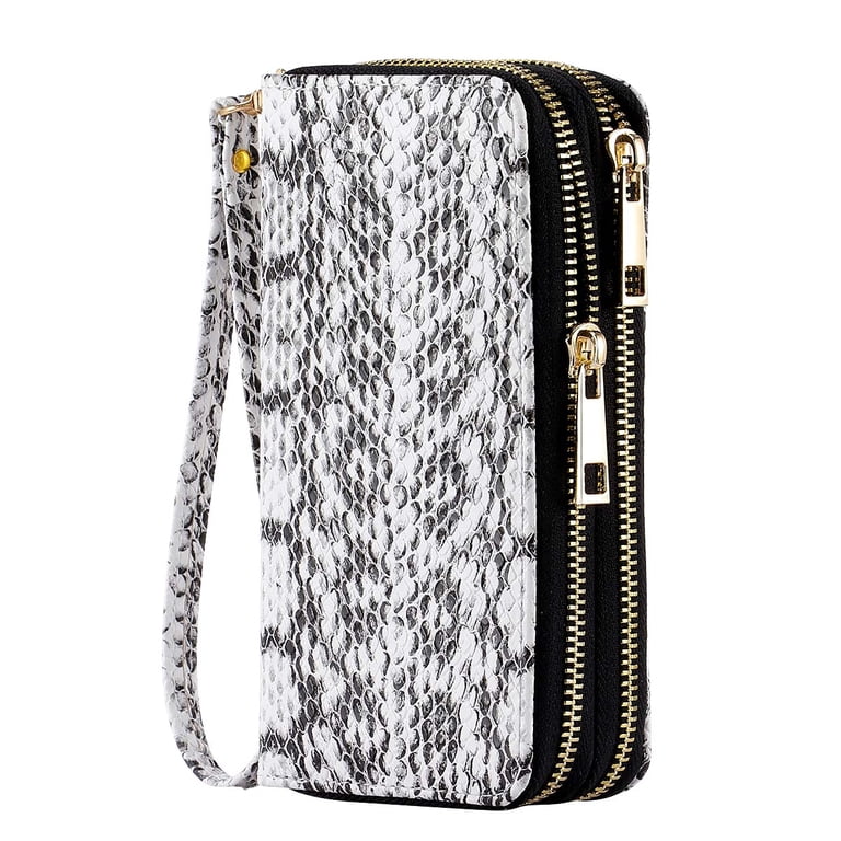 HAWEE Dual Zipper Cell Phone Wristlet Wallet photo 1