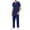 01-Dark Blue, variant on Scrubs Set for Men Quick-Dry Stretch Short Sleeve Scrub Top & Jogger Pant Medical Doctor Nurse Uniform with Pockets XXL 02-Gray