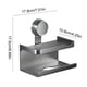 thumbnail image 3 of Double Layer Suction Cup Paper Rack Toilet Paper Box Paper Towel Rack Storage Rack Paper Drawer Storage Rack, 3 of 6