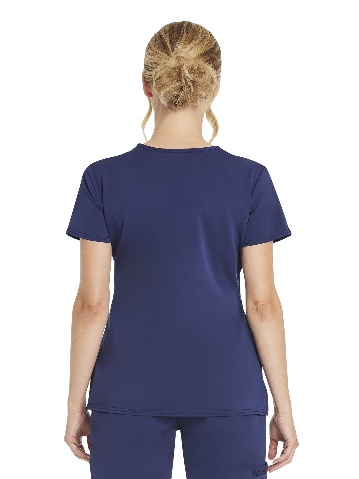 Scrubstar Women's Premium Ultimate Stretch V-Neck Scrub Top, Sizes XS-3XL