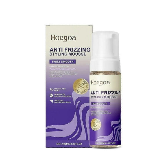 Hoegoa Curly Hair Care Series Hair Curly Hair Styling Natural Soft Light Fluffy Gel