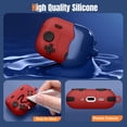 thumbnail image 3 of Comvin Compatible with Apple Airpods Pro 3 Case Cover with Cleaner Kit, Cool Funny Silicone Protective Case for AirPods Pro 3rd Generation Case (2025) for Men Boy,Red, 3 of 9