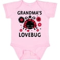 thumbnail image 3 of Inktastic Valentine's Day Grandma's Lovebug Girls Baby Bodysuit, 3 of 5