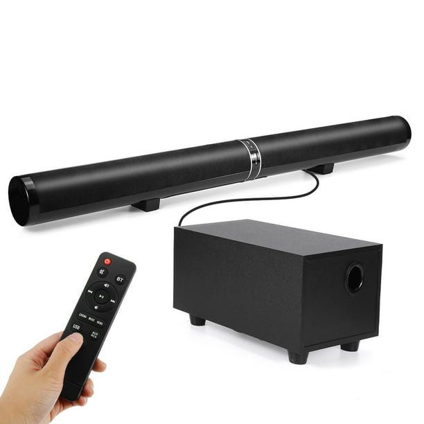 31inch Detachable TV Sound Bar with Subwoofer, Wireless