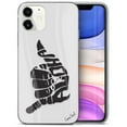 thumbnail image 1 of Caseyard TPU Clear Case for iPhone 13 Mini with Aloha Shaka design phone cover, 1 of 7