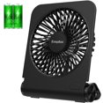 thumbnail image 1 of Ventilador de escritorio EasyAcc Small Travel de 4000 mAh, recargable con inclinación de 180°, 1 of 6
