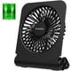 thumbnail image 1 of Ventilador de escritorio EasyAcc Small Travel de 4000 mAh, recargable con inclinación de 180°, 1 of 6