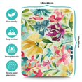 thumbnail image 3 of Exquisite 18x24 Inch Floral Dish Drying Mat - Microfiber Kitchen Decor for All Seasons - Ultra Absorbent, Washable & Foldable, 3 of 7