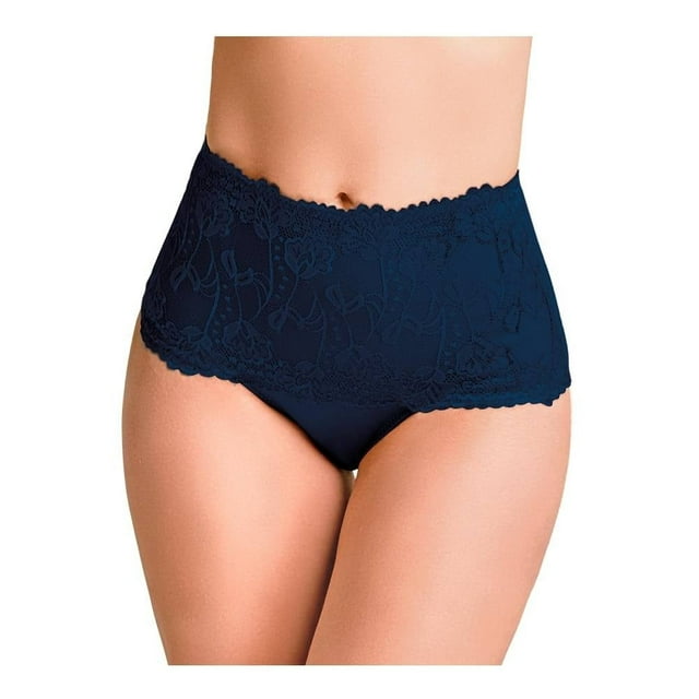 Pantaleta Berlei para Mujer, Completa Azul Talla EG