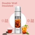 thumbnail image 2 of Botella de Agua Milton Thermosteel con Tapa Abatible 350 mL Plata, 2 of 8