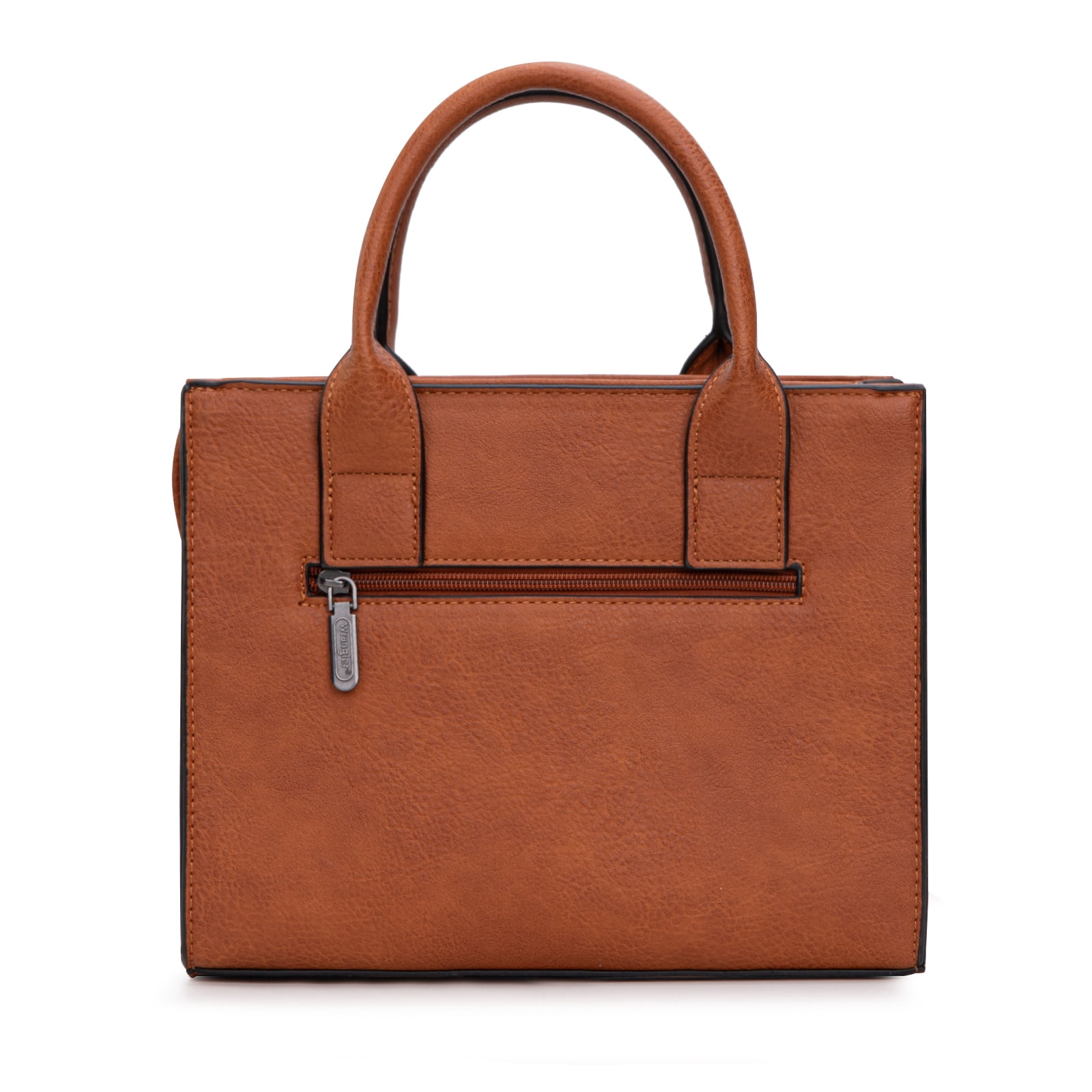 Wrangler Aztec Tote Bag for Women Boho Satchel Purses and Handbags, Brown