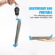 thumbnail image 4 of Portable Garment Rack Stainless Steel Foldable Coat Rack Collapsible Mini Clothing Rack For Travel Camping Rv Indoor Outdoor, 4 of 5